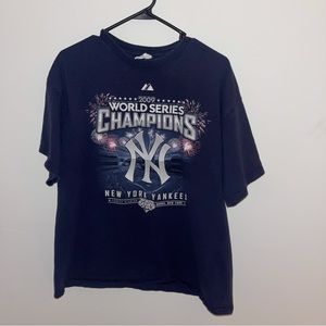 Rare New York Yankees 2009 World Series MLB T-shirt Men’s Sz XL